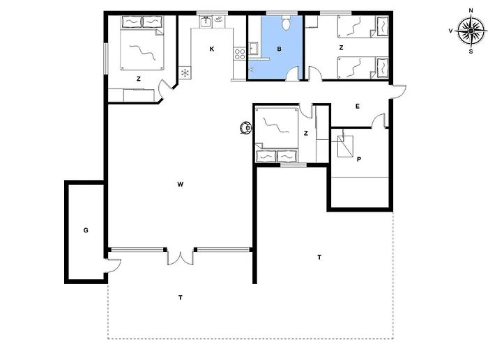 Hs007-oksbol-blomstervangen-44 Tatil Evi *
